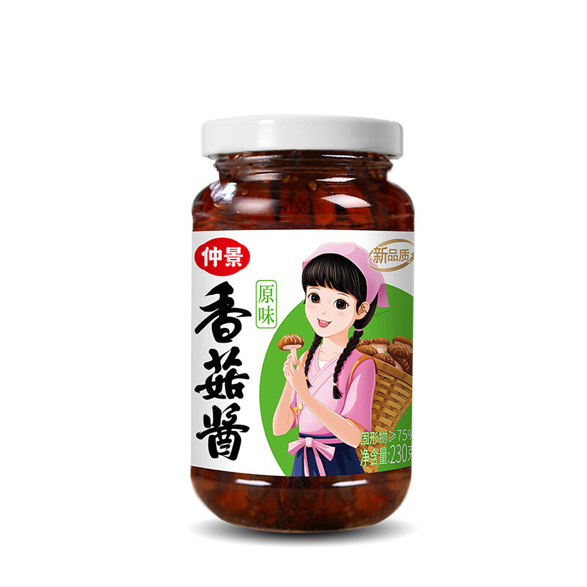 Zhong Jing Mushroom Sauce (Original) 230g Zhong Jing Mushroom Sauce (Original) 230g